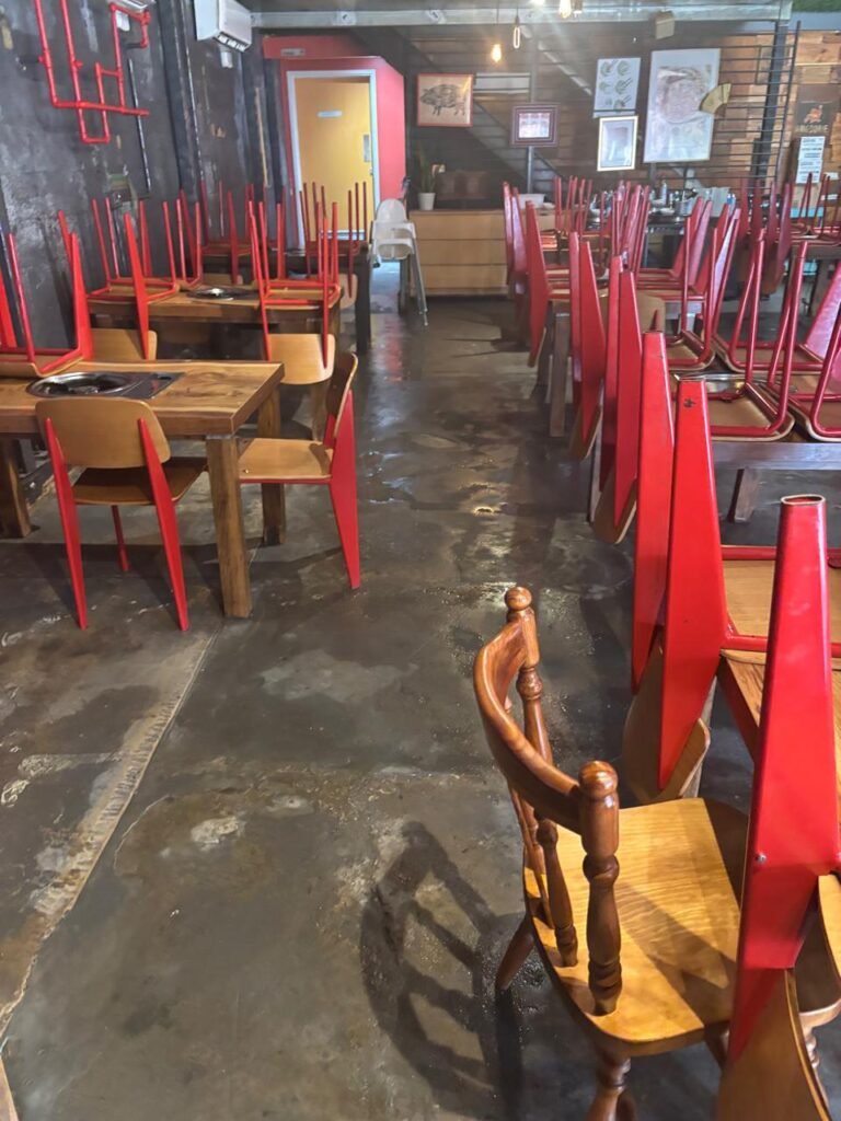 commercial space cleaning