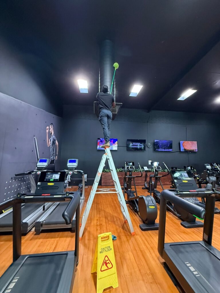 gym cleaning