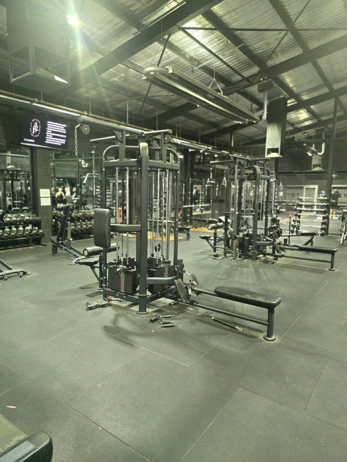 Gym cleaning project